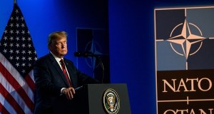 Trump przybywa na "najważniejszy w historii" szczyt NATO. Ankara zamieniona w twierdzę
