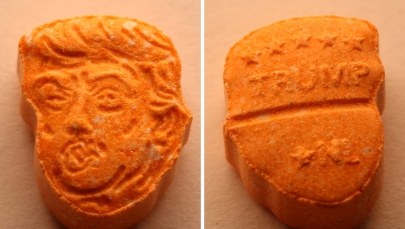 "Trump rozkręci imprezę". Policja przechwyciła tabletki ecstasy z podobizną prezydenta USA 
