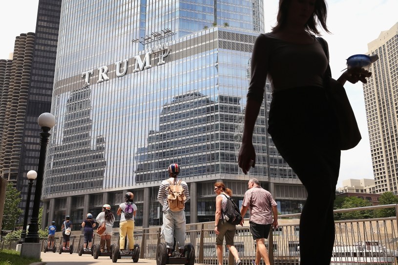 Trump Tower w Chicago /SCOTT OLSON / GETTY IMAGES NORTH AMERICA  /AFP