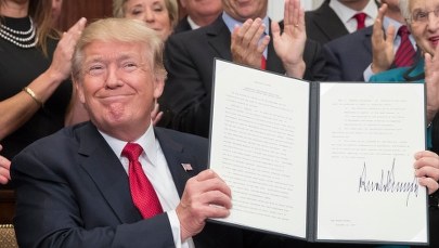 Trump: Układ nuklearny z Iranem uratował dyktaturę