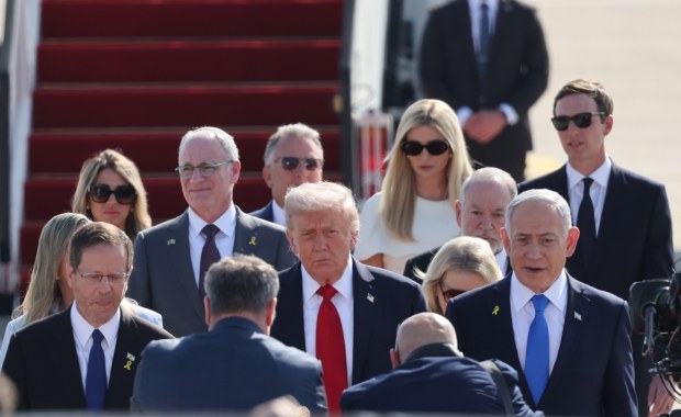 Trump w Izraelu. "Wojna z Hamasem się skończyła"