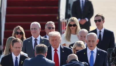 Trump w Izraelu. "Wojna z Hamasem się skończyła"
