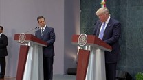 Trump w Mexico City: Mur na granicy z Meksykiem zatrzyma nielegalnych imigrantów, przemyt broni i narkotyków