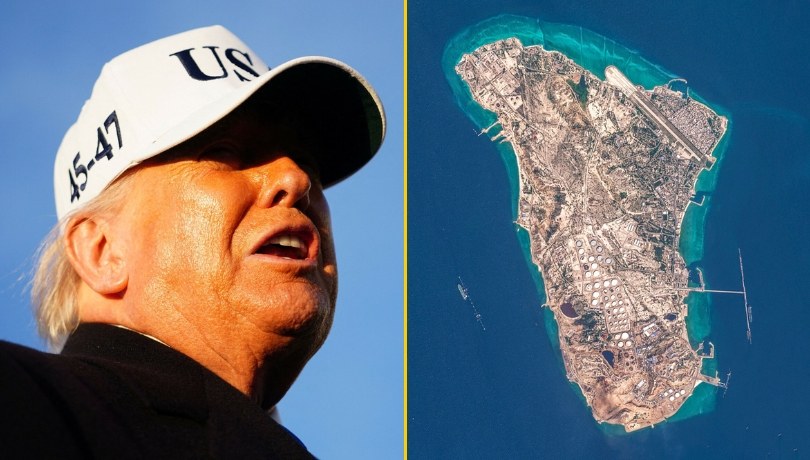 Trump: Zbombardowaliśmy cele militarne na irańskiej wyspie Chark /Nathan Howard/GETTY IMAGES NORTH AMERICA/Getty Images via AFP/EUROPEAN SPACE AGENCY /East News