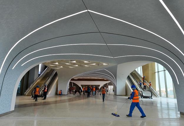 Trwa budowa metra w Dausze, stolicy Kataru /EPA