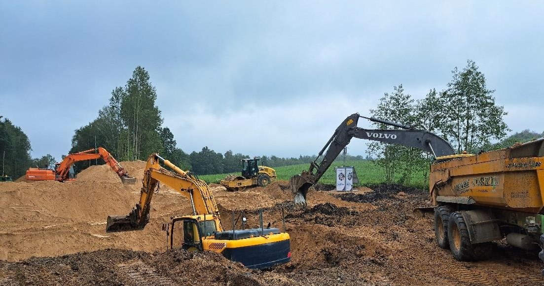 Trwa budowa nowych dróg na Warmii i Mazurach. /GDDKiA/ GDDKiA /GDDKiA