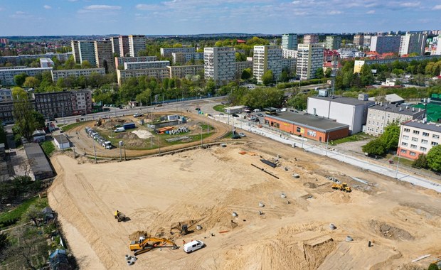 Trwa budowa pętli tramwajowej Pomorzany. Zobaczcie postęp prac