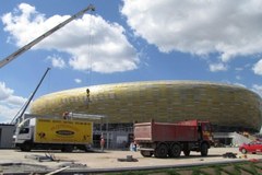 Trwa budowa PGE Areny, stadion ma być gotowy na 2 czerwca