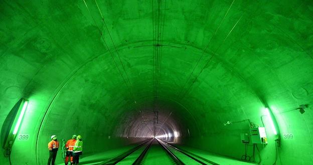 Trwa budowa tunelu Silberberg /EPA