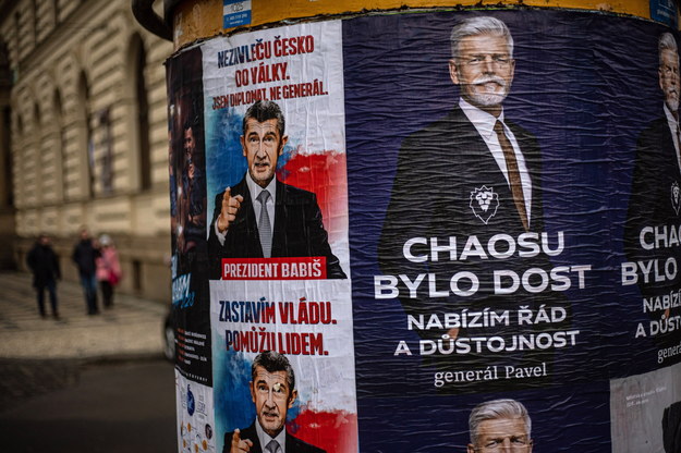 Trwa druga tura wyborów prezydenckich w Czechach /Martin Divisek /PAP/EPA