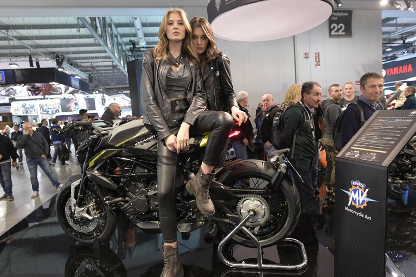 Trwa motocyklowa wystawa EICMA w Mediolanie. Pojawiło się sporo nowości i premier /AFP /East News