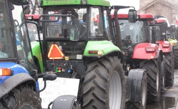 Trwa protest rolników. Ciągniki blokują Szczecin