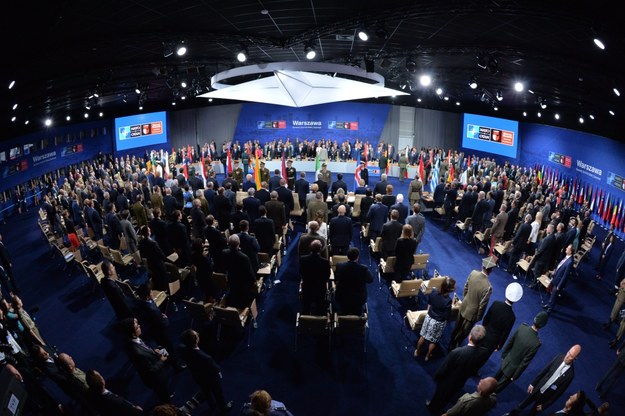 Trwa sesja plenarna na szczycie NATO /Jacek Turczyk /PAP