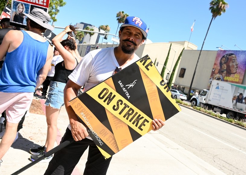 Trwa strajk aktorów i scenarzystów w USA /Gilbert Flores/Variety /Getty Images