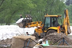 Trwa walka z powodzią w Poznaniu