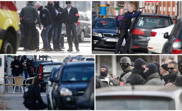 Trwa wielka obława na terrorystów w Brukseli. Jeden z terrorystów zabity