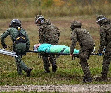 Trwają manewry na poligonie drawskim. Nasi lekarze czerpią z doświadczeń z Ukrainy