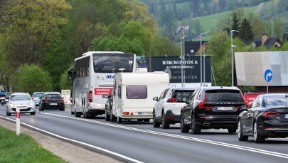 Trwają powroty z majówki. Zakopianka się korkuje 