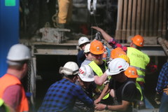Trwają prace w katowickiej kopalni "Wujek"
