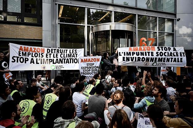 Trwają protesty przeciwko Amazonowi /fot. Philippe Lopez /AFP
