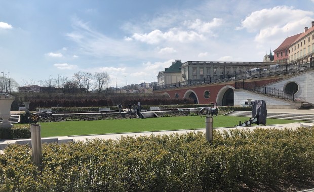 Trwają przygotowania do otwarcia górnych Ogrodów Zamku Królewskiego