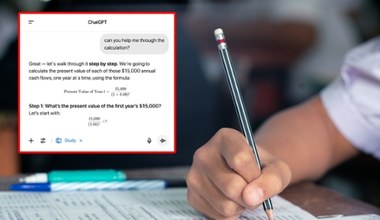 Tryb nauki w ChatGPT. AI pomoże rozwiązać zadanie domowe