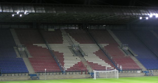 Trybuna północna stadionu Wisły Kraków /INTERIA.PL