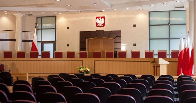 Trybunał Konstytucyjny, sala posiedzeń /fot. Andrzej Iwańczuk /Reporter