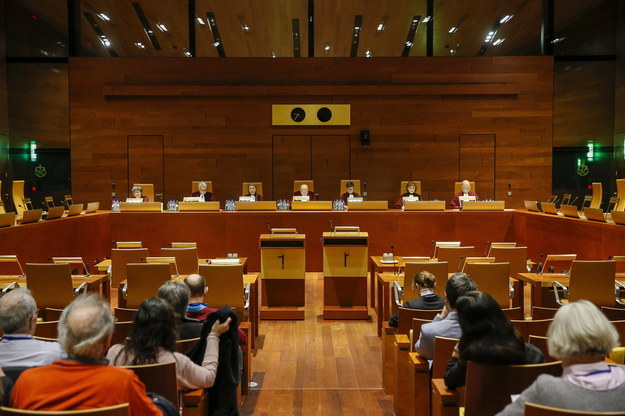 Trybunał Sprawiedliwości Unii Europejskiej podczas obrad /JULIEN WARNAND /PAP/EPA