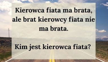 Trywialna zagadka, która potrafi namieszać. Nie zabrnij w ślepą uliczkę