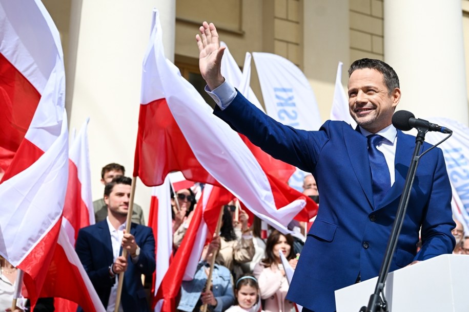 Trzaskowski na spotkaniu z mieszkańcami Lublina /Wojtek Jargiło /PAP