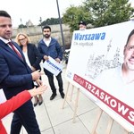 Trzaskowski oskarżony o kradzież hasła wyborczego. PO: Guział mocno przesadza 