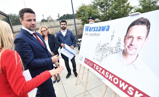 Trzaskowski oskarżony o kradzież hasła wyborczego. PO: Guział mocno przesadza 