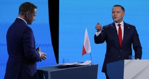 Trzaskowski pytał o ustawki. Nawrocki nagle wyjął zdjęcie