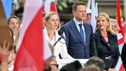 Trzaskowski w Gdańsku. Obok Nowacka, Senyszyn, Pomaska