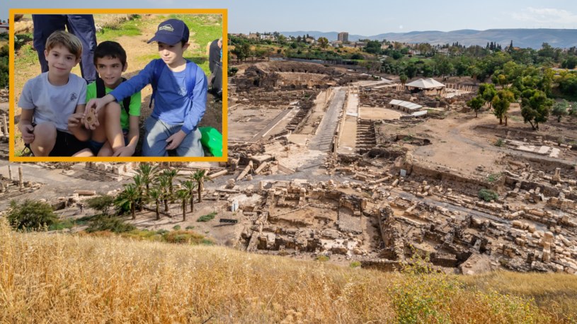 Trzech chłopców znalazło niezwykły relikt przeszłości w Izraelu
