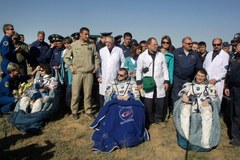 Trzech członków załogi stacji ISS wróciło na Ziemię