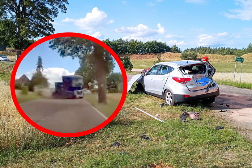 Trzech kierowców wyczerpało swój limit szczęścia... / Fot: Facebook/Mielenko Drawskie /