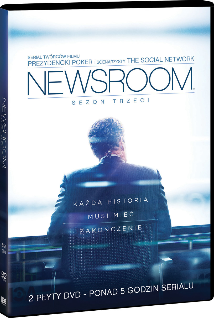 Trzeci sezon serialu „Newsroom” na DVD /materiały dystrybutora