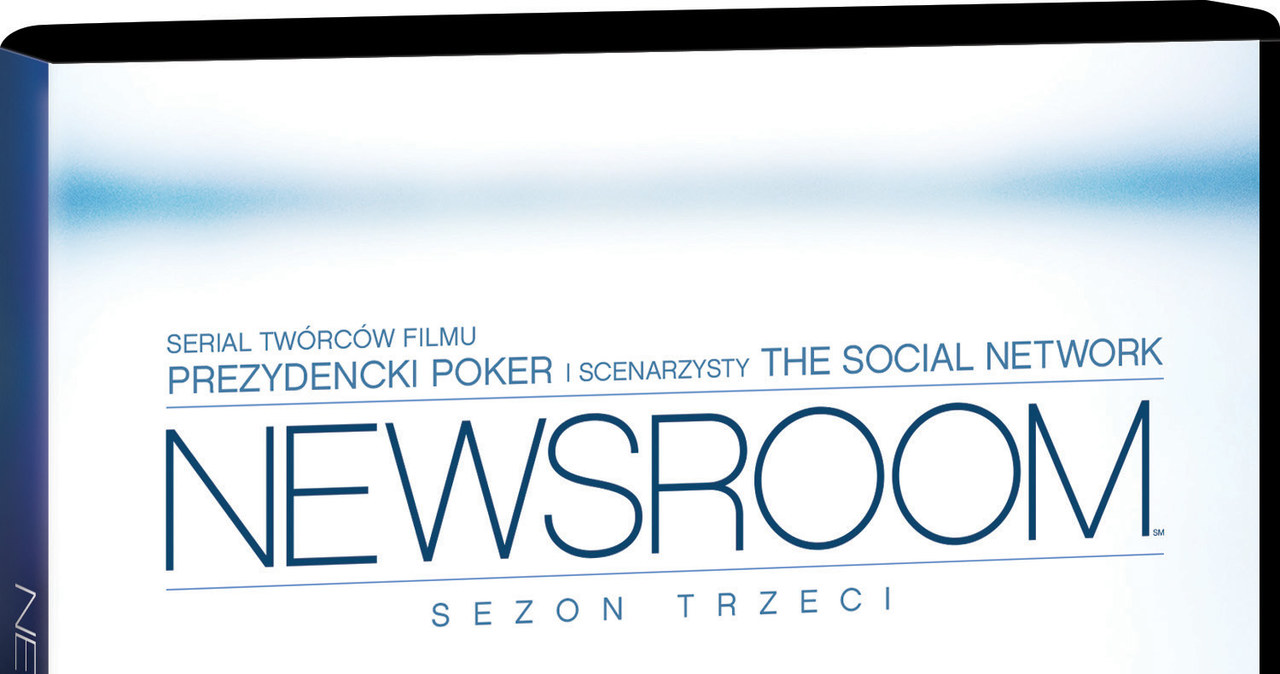 Trzeci sezon serialu „Newsroom” na DVD /materiały dystrybutora