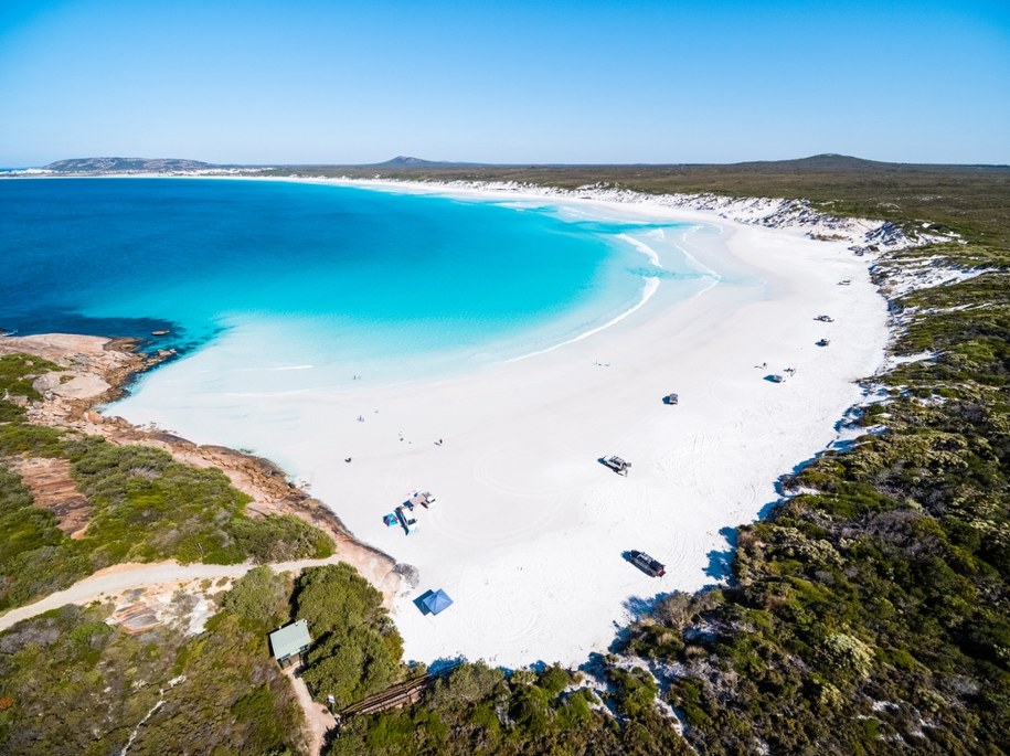 Trzecia lokata przypadła plaży Wharton w Australii Zachodniej. /Shutterstock