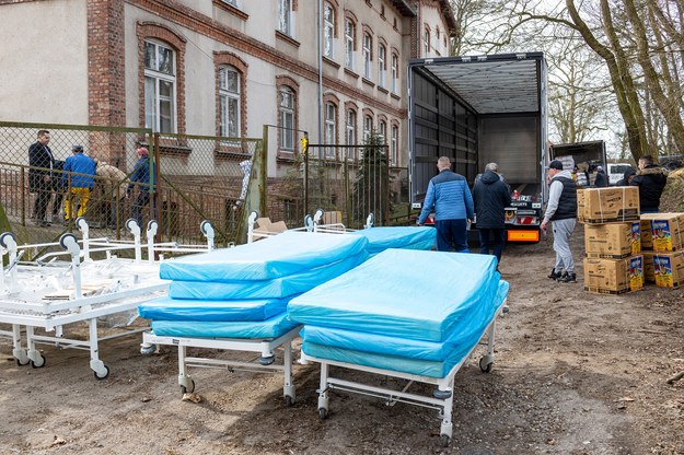 Trzecia tura pomocy medycznej trafiła do ukraińskich szpitali. /Urząd Marszałkowski Województwa Zachodniopomorskiego /