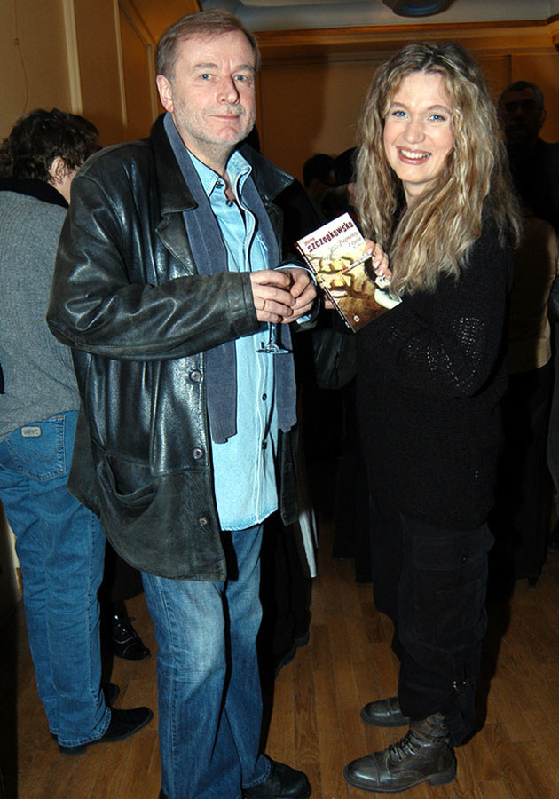 Trzepiecińska i Janusz Anderman rozstali się w 2009 roku /Zawada /AKPA