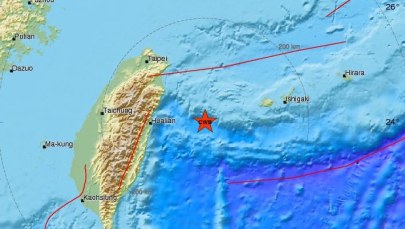Trzęsienie ziemi na Tajwanie. Zatrzęsły się budynki w Tajpej