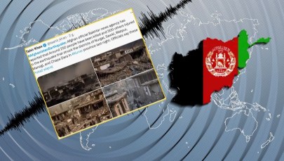 Trzęsienie ziemi w Afganistanie. Kilkaset osób zabitych 