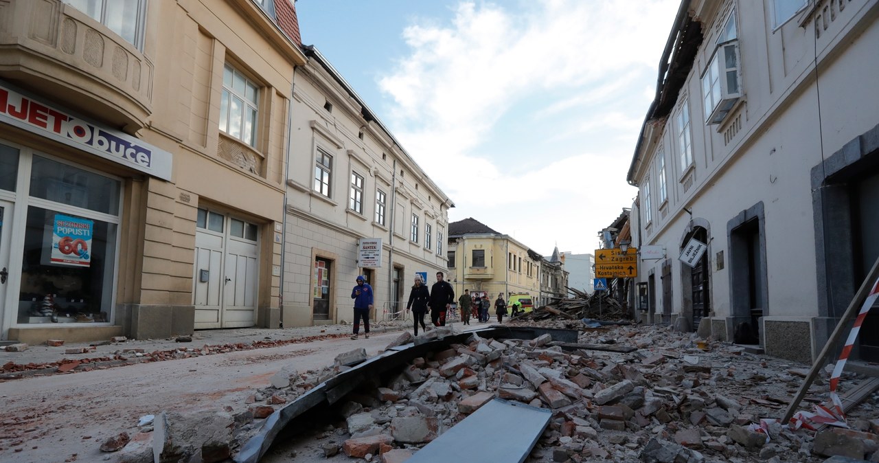Trzęsienie ziemi w Chorwacji
