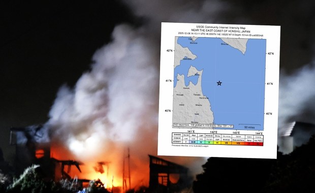 Trzęsienie ziemi w Japonii. Co najmniej 30 osób rannych