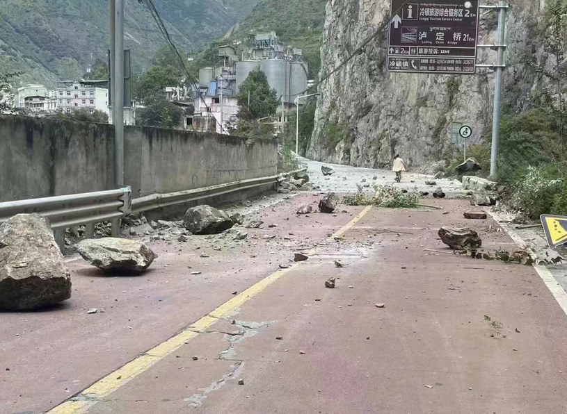 Trzęsienie ziemi w prowincji Syczuan /Xinhua/Xinhua News/East News /East News