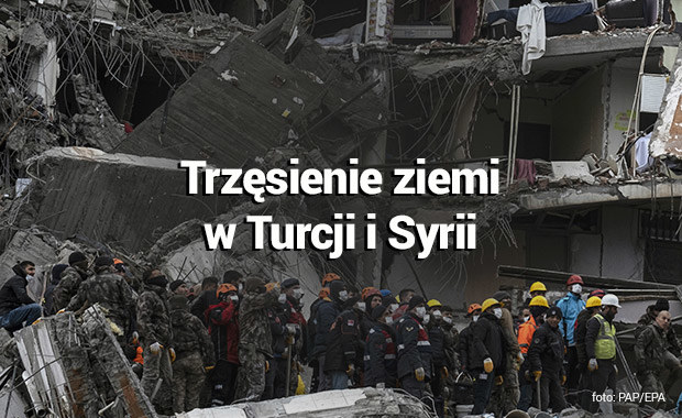 Trzęsienie ziemi w Turcji i Syrii 