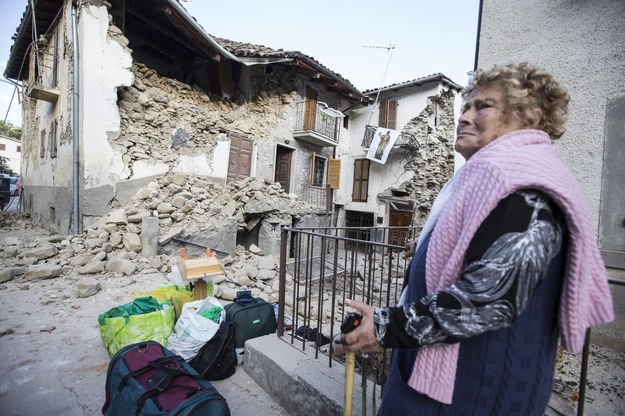 Trzęsienie ziemi we Włoszech /EPA/ANGELO CARCONI /PAP/EPA